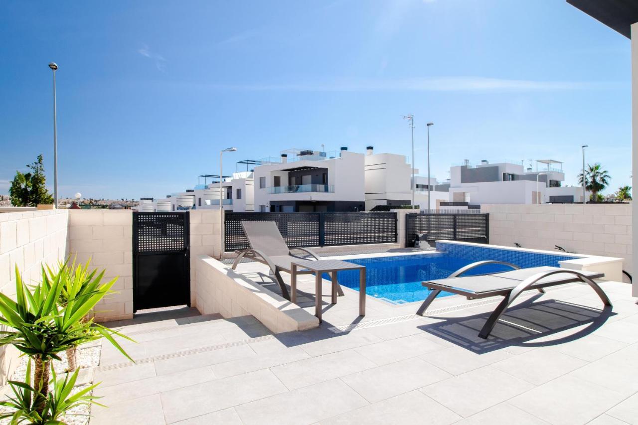 Villa De Lujo Con Piscina Orihuela Exteriör bild