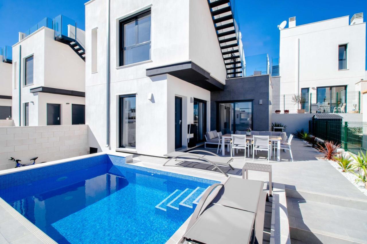 Villa De Lujo Con Piscina Orihuela Exteriör bild