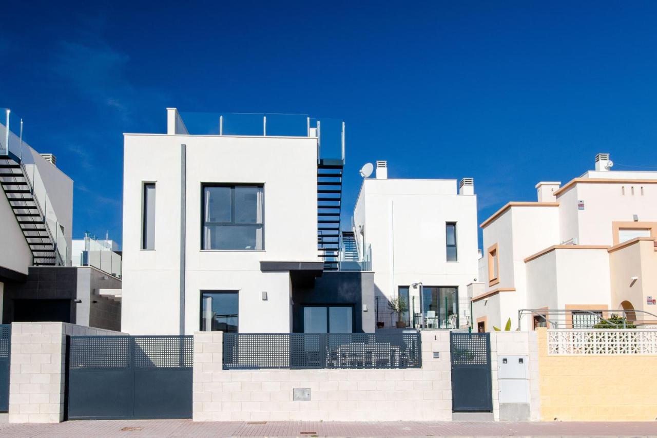 Villa De Lujo Con Piscina Orihuela Exteriör bild